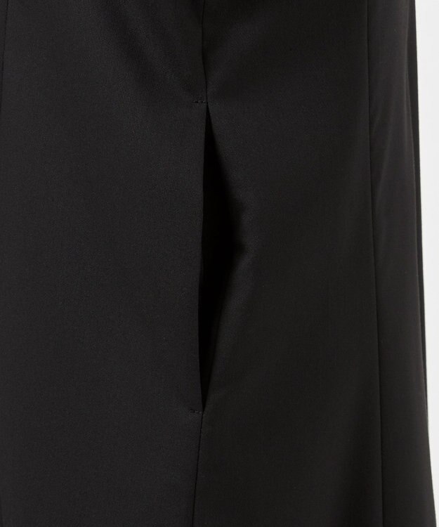 23区 【エステータ】ライトダブルクロス ワンピース ブラック