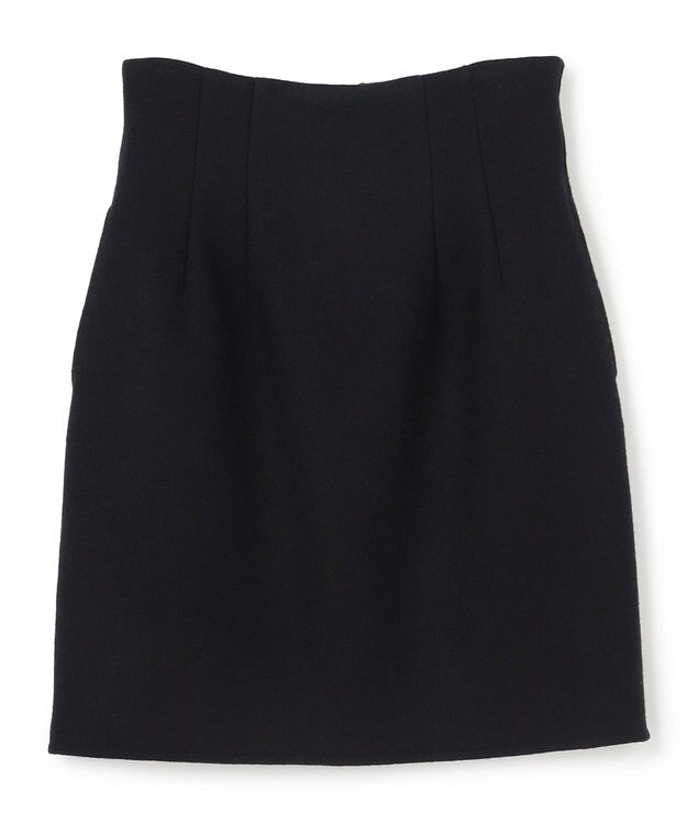 uncrave メルトンリバー ミニスカート ブラック