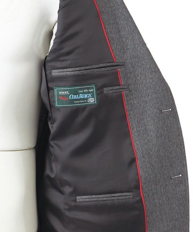 J.PRESS MEN 【WEB・一部店舗限定】ホームスパン スーツ / 背抜き / 3B グレー系