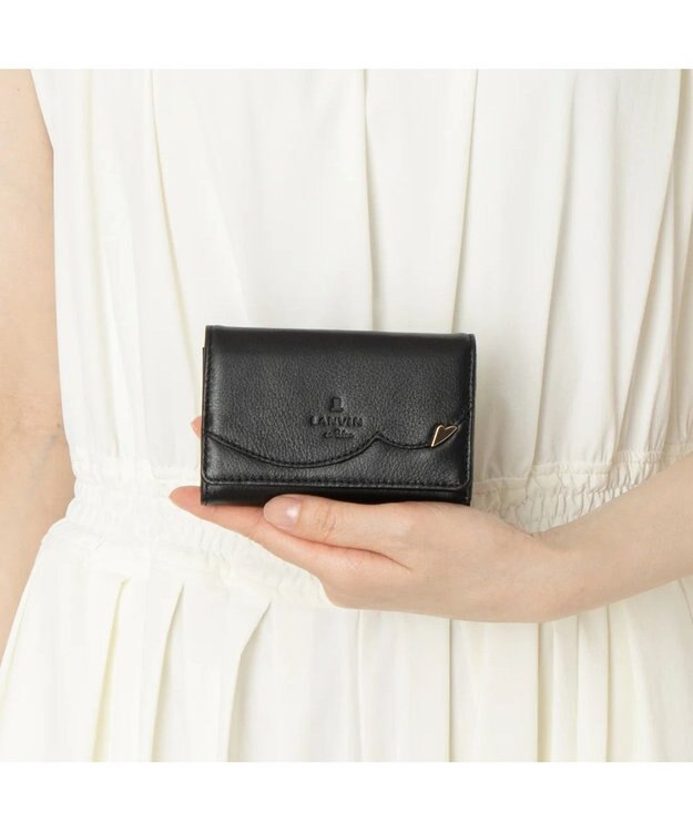 LANVIN en Bleu デクール 名刺入れ ブラック