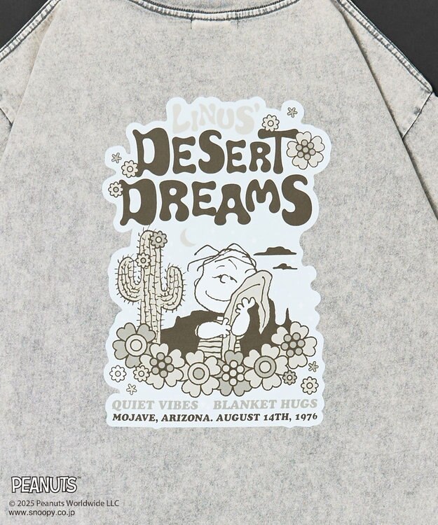 CRAFT STANDARD BOUTIQUE PEANUTS/ピーナッツ ライナスTEE Light Gray