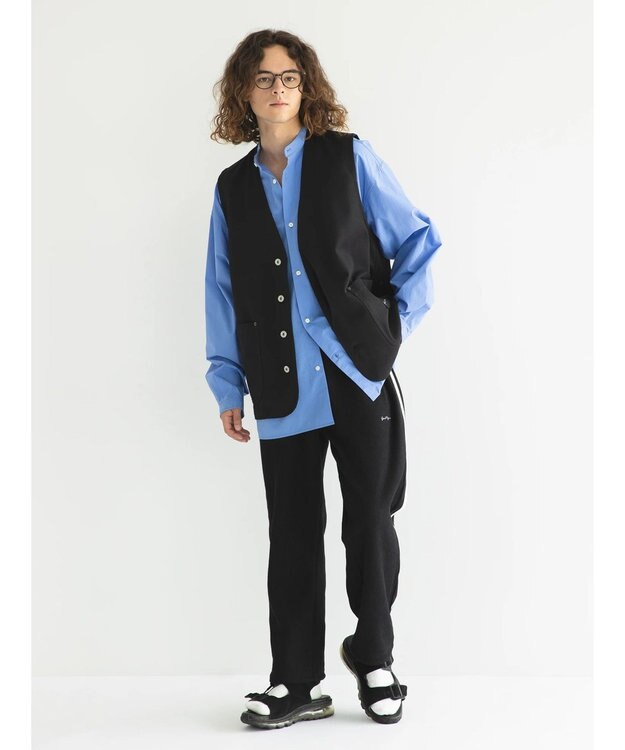 CRAFT STANDARD BOUTIQUE 【リサイクル】ヘビーツイルワークベスト Black