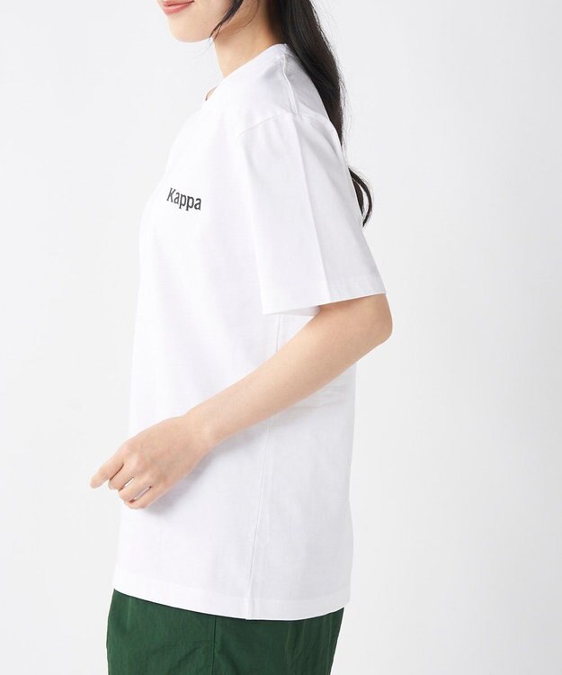 OP／FILA 【Kappa】ランニンググラフィック Tシャツ ホワイト