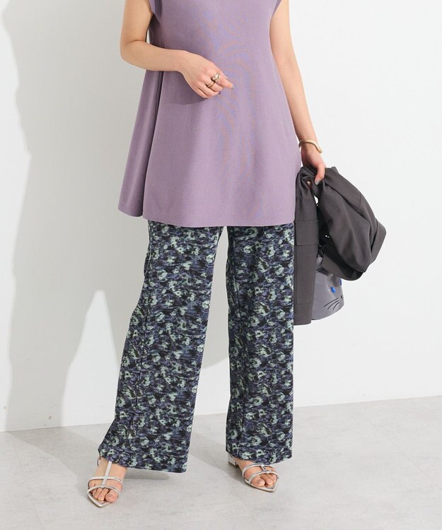 CRAFT STANDARD BOUTIQUE セルフカットイージープリーツパンツ B