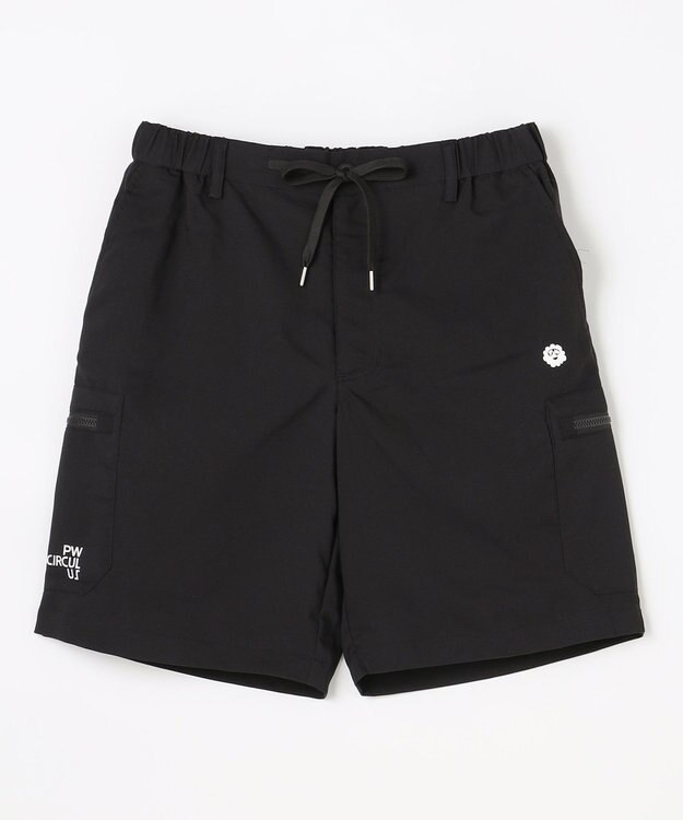 PW CIRCULUS 【MEN】ドライタッチ カーゴショーツ ゴルフ ブラック系