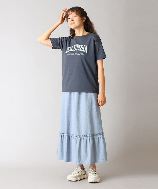 Columbia Columbia/ ウィメンズチャールズドライブショートスリーブTシャツ /コロンビア Shark