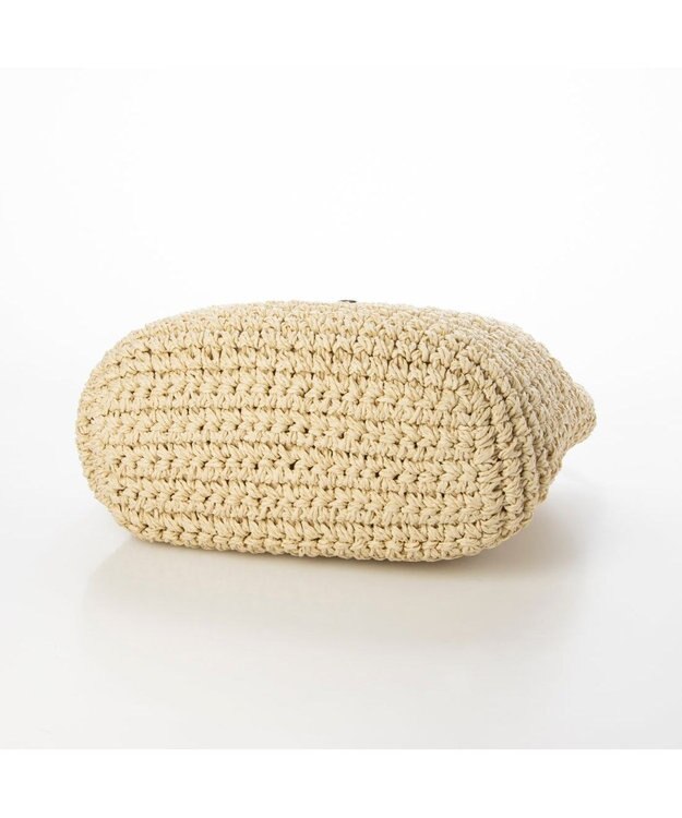 UNBILLION cachecache 差し込みフラップ2wayワンハンドルクロッシェトート ベージュ