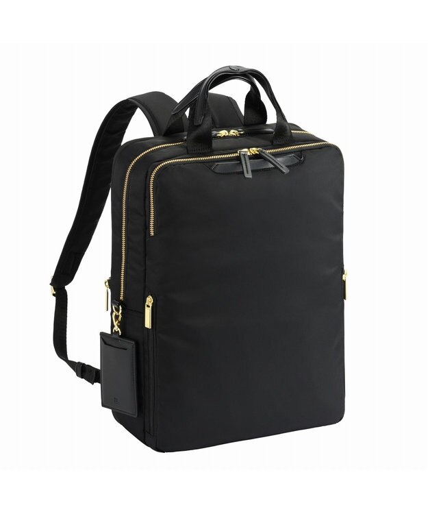 ACE BAGS & LUGGAGE ace. フィッテム レディースビジネスリュック エキスパンド A4 14.0インチPC 68684 エース ブラック