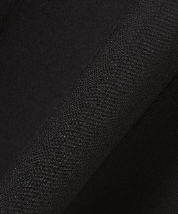 23区 【エステータ】ライトダブルクロス ワンピース ブラック