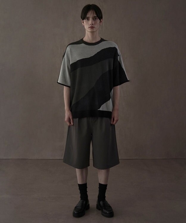 WEGO TRバギーショーツ ダークグレー