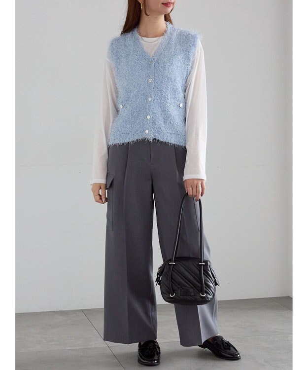 Te chichi シルケット天竺ロングスリーブTee オフホワイト