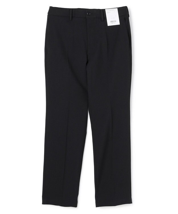 UNFILO MENS 【OCEANS 雑誌・web・YouTube 掲載】WOOL TOUCH 機能美パンツ スリム【東レ開発のウール見え高機能素材】 ブラック