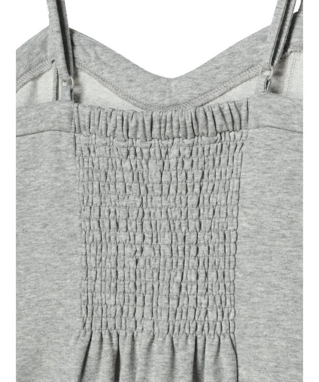 earth music&ecology スウェットキャミワンピース Gray Mixture