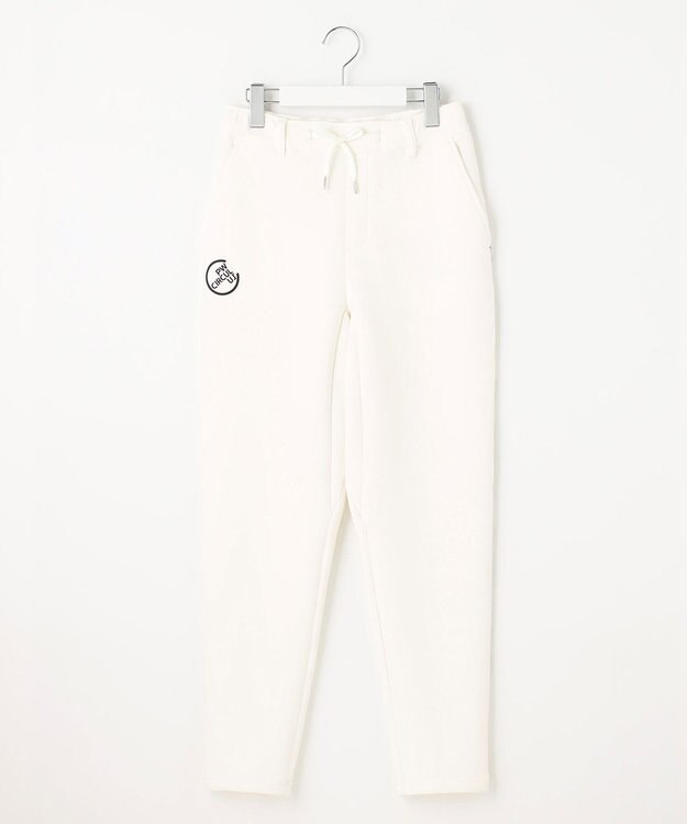 PW CIRCULUS 【WOMEN】サイドロゴ ジャージー パンツ ホワイト系