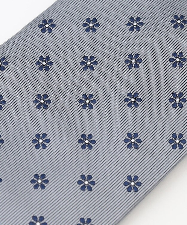 J.PRESS MEN 【FRESHERS COLLECTION】花小紋ネクタイ グレー系7