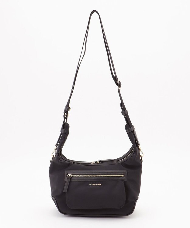 LA BAGAGERIE ループ2WAYショルダーバッグ　SSサイズ ブラック