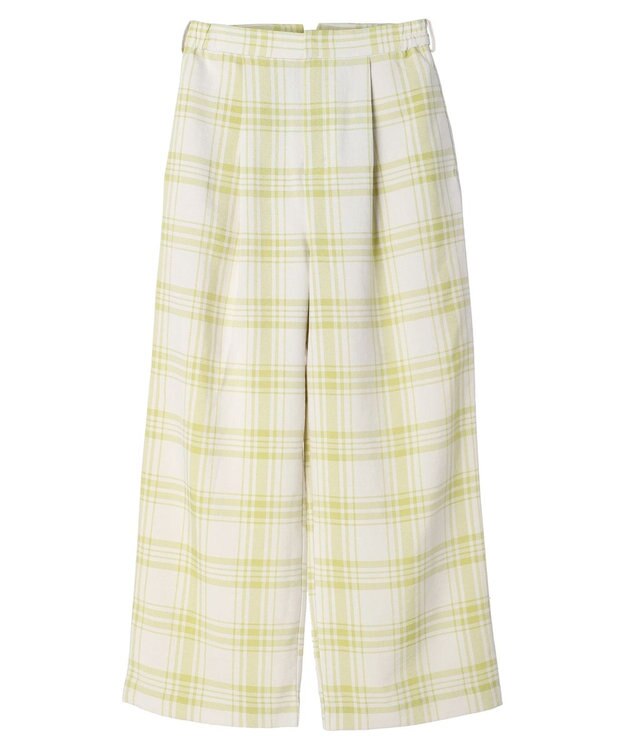 earth music&ecology タックワイドパンツ Check