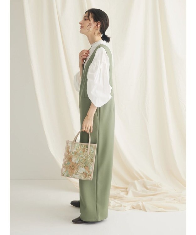 CRAFT STANDARD BOUTIQUE 【イージーケア】サロペット Khaki