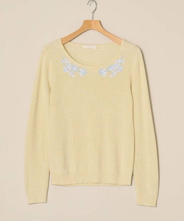 ONWARD Reuse Park 【any SiS】ニット春夏 イエロー