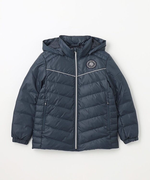 J.PRESS KIDS 【140-170cm】ポリエステルタフタ ダウンコート ネイビー系