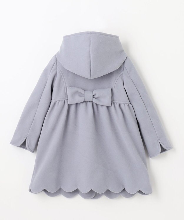 ANY KIDS 【手洗いOK】ウールライクコート サックスブルー