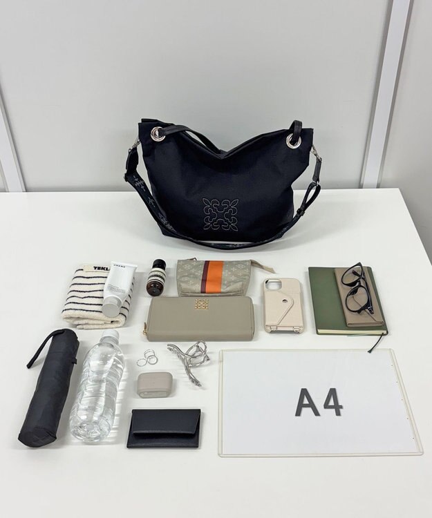 russet コーデュラナイロン3WAYトートバッグ(CE-1662) Black