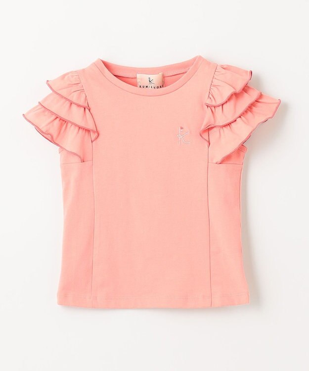 組曲 KIDS 【110-140㎝】メローメロー Tシャツ ピンク系