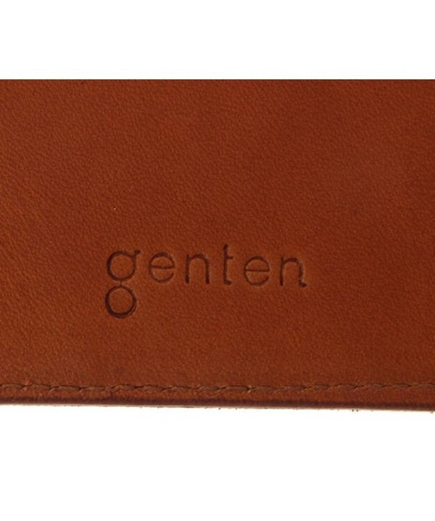 genten アマーノ 二つ折り財布 チャ