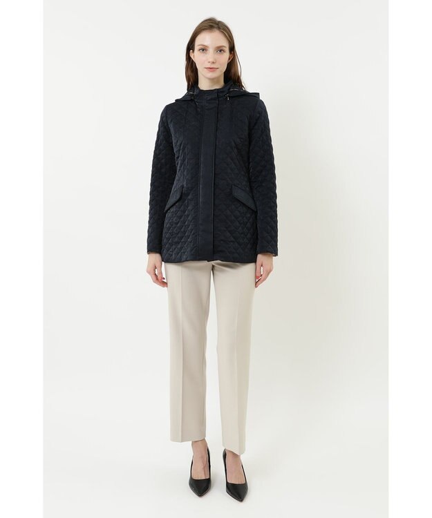 DAKS 2WAYキルトジャケット ネイビー