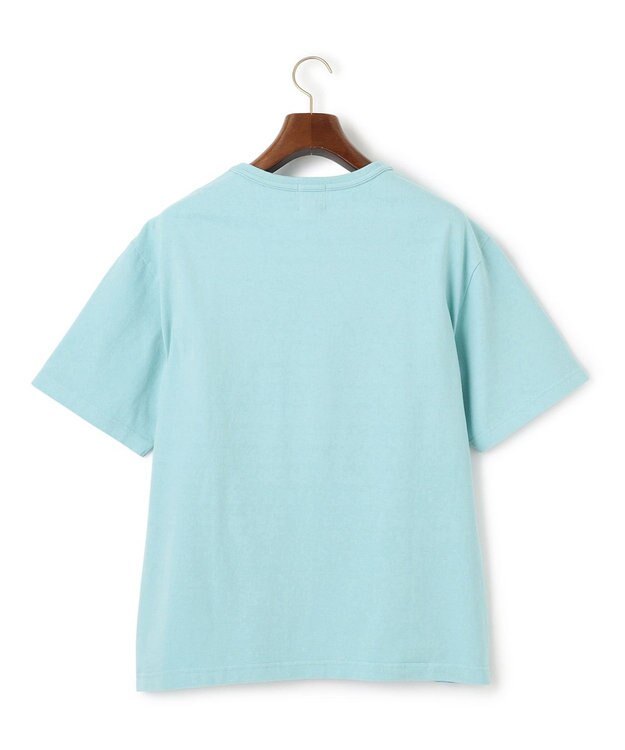 J.PRESS MEN 【NYUZELESS】ガーメントダイポケット Tシャツ サックスブルー系