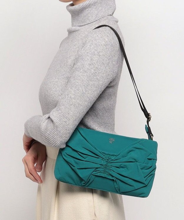 ANNA SUI スワロウテイル ショルダーバッグ ターコイズ