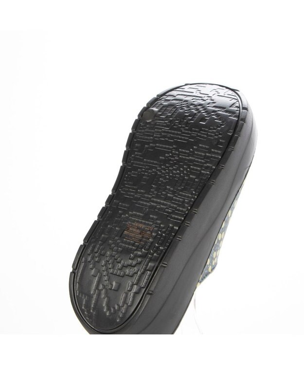 ing <ing>【3E】リカバリーミュールサンダル ブラックミックス