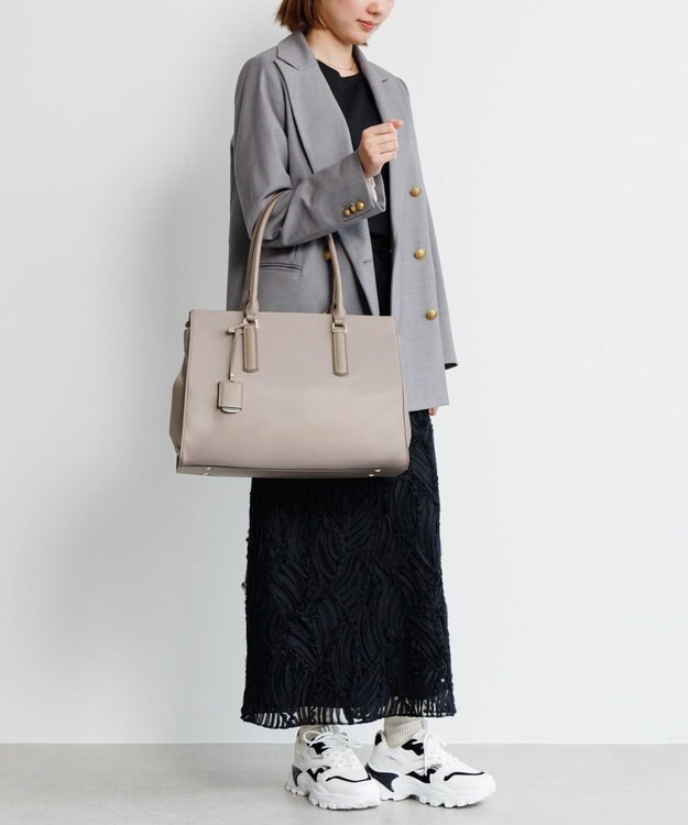 ACE BAGS & LUGGAGE Jewelna Rose OLバッグ・エト エアリィ 横型トートバッグ 16271 グレージュ