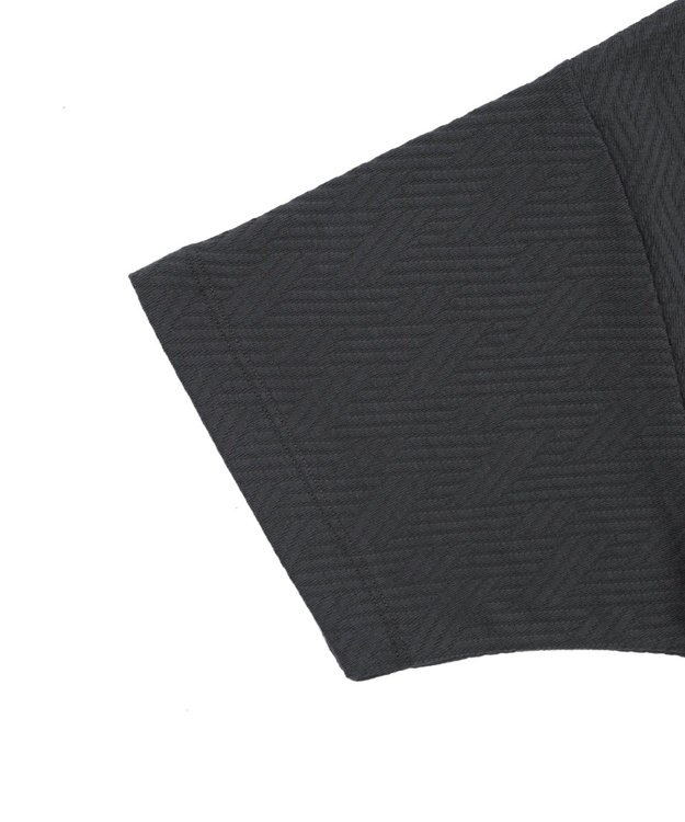 WEGO フクレジャガードフェイクレイヤードT（SS） ブラック中濃色