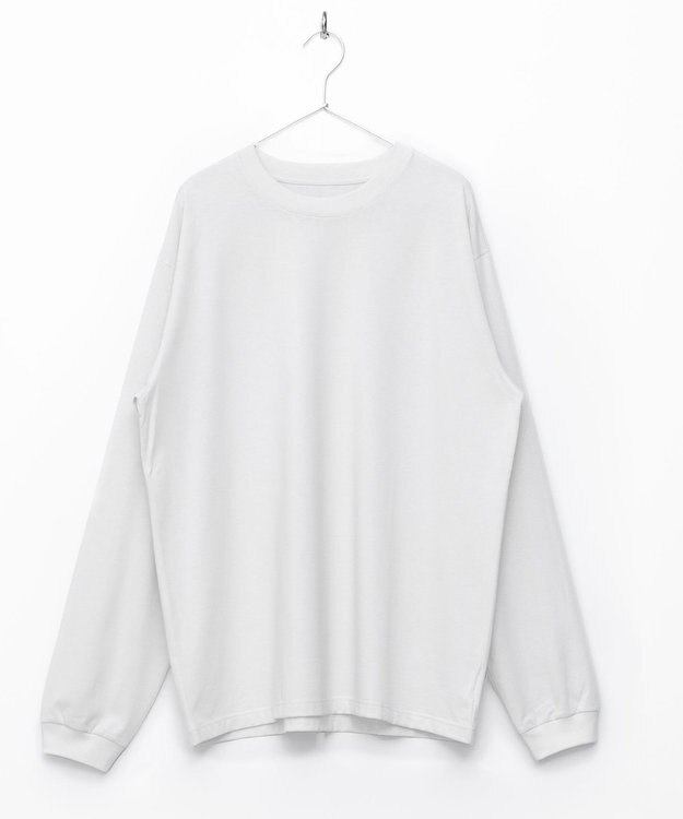 HAAG レゾナバイオ プレーティングジャージーロングスリーブシャツ ホワイト