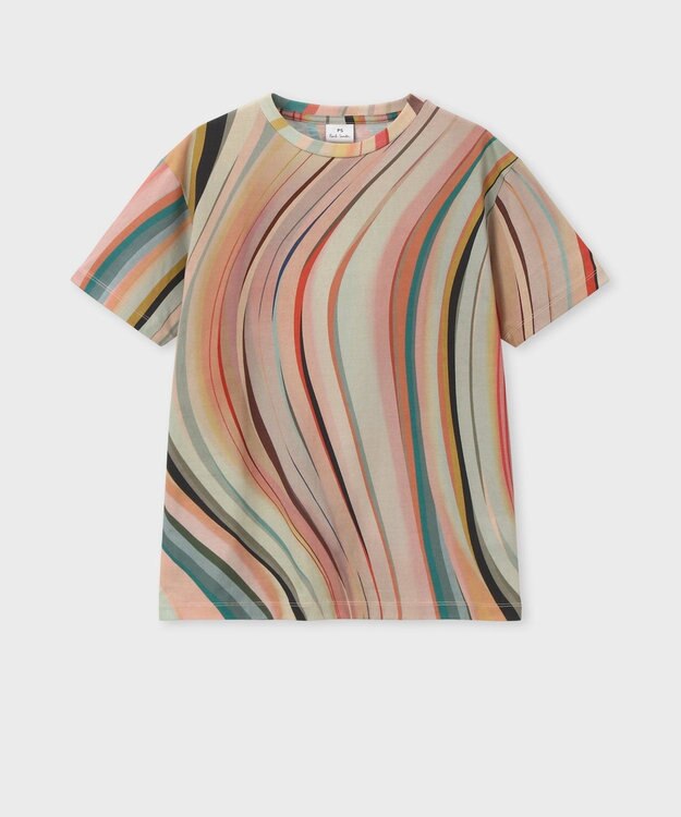 Paul Smith Swirl オールオーバー 半袖Tシャツ マルチカラー