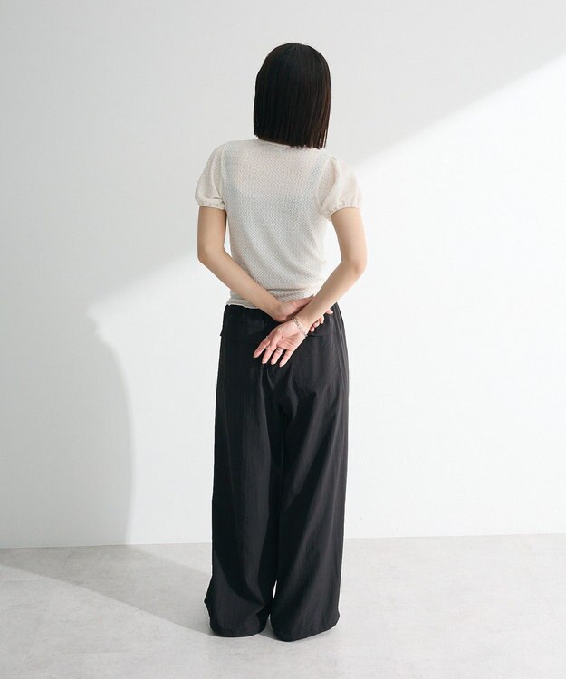 Green Parks ・ｓｗｉｎｇ　ｂｙ　フロントリボンプルオーバー Ivory