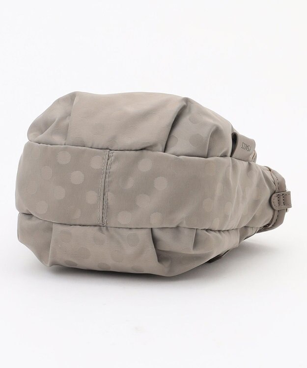 Y'SACCS ドットジャガードポシェット ライトグレー