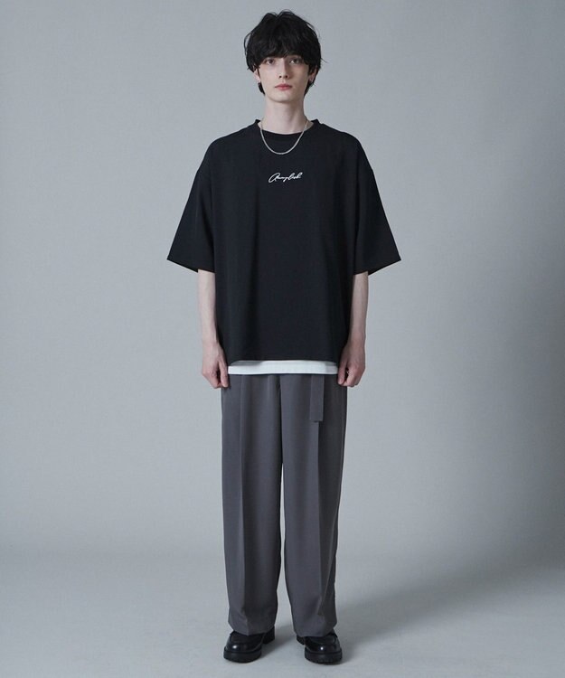 WEGO 【速乾/シワになりにくい/3点セットアイテム】ドライポリアンサンブルPOシャツ（S） ブラック