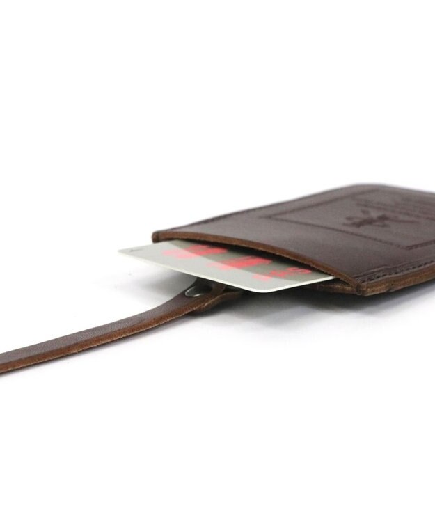 Regalo Felice 【色々な所に付けられる / 本牛革】パスケース / REGALO DBR(ダークブラウン)