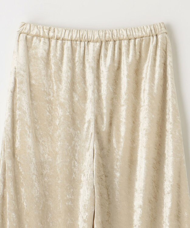 NAVE 【ReNAVE】クラッシュベロア パンツ ライトベージュ系