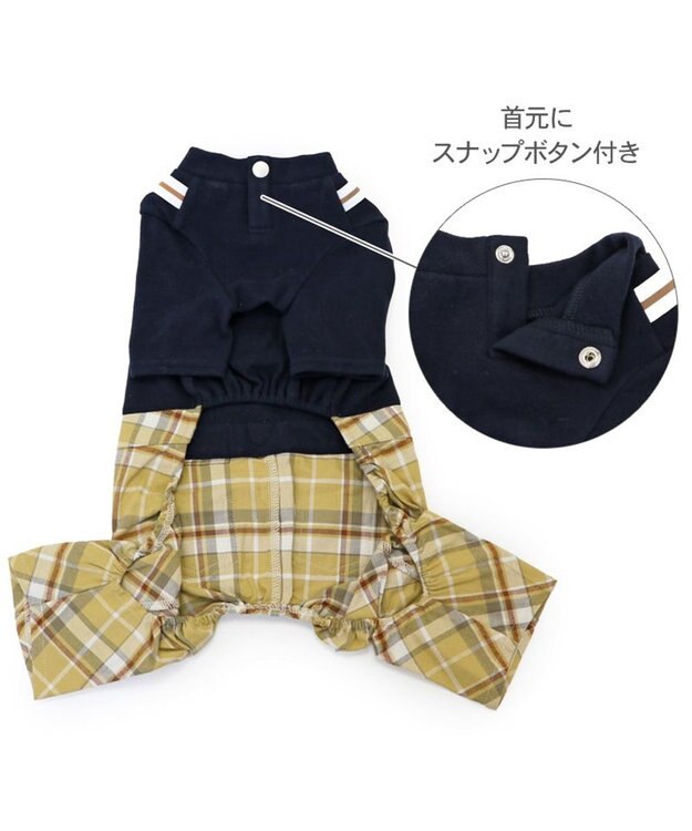 PET PARADISE J.PRESS パンツ つなぎ 《タータンチェック》 小型犬 タータンチェック