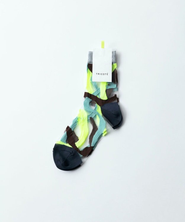 TRICOTE METRO SHEER SOCKS／メトロシアーソックス 39NAVY
