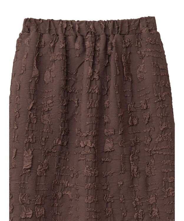 Green Parks ・ＳＵＧＡＲ　ＳＰＯＯＮジャカードチェックナロースカート Brown