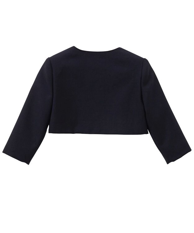 MIKI HOUSE HOT BISCUITS 【95-130cm】ウール素材のボレロ 紺