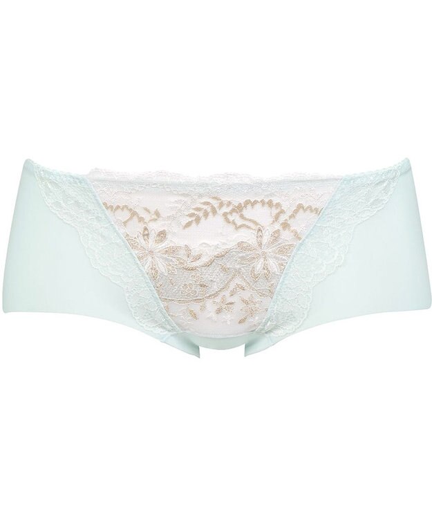 Wing ペアショーツ　【スキマフィットブラ】　裾はフリーカッティング　KB2362とペア　はきこみ丈あさめ　ウイング／ワコール　KF2962 ターコイズ