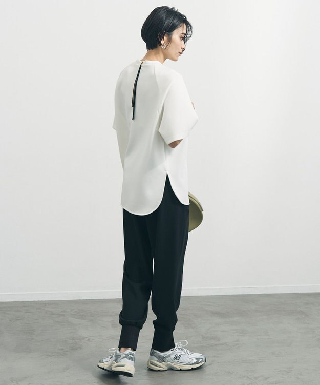 UNFILO BEAUTY FORM JERSEY light バックZIP プルオーバー オフ