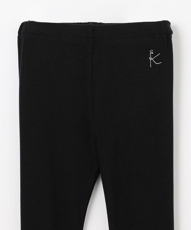 組曲 KIDS 【110-140㎝】なめらかタッチ レギンス ブラック