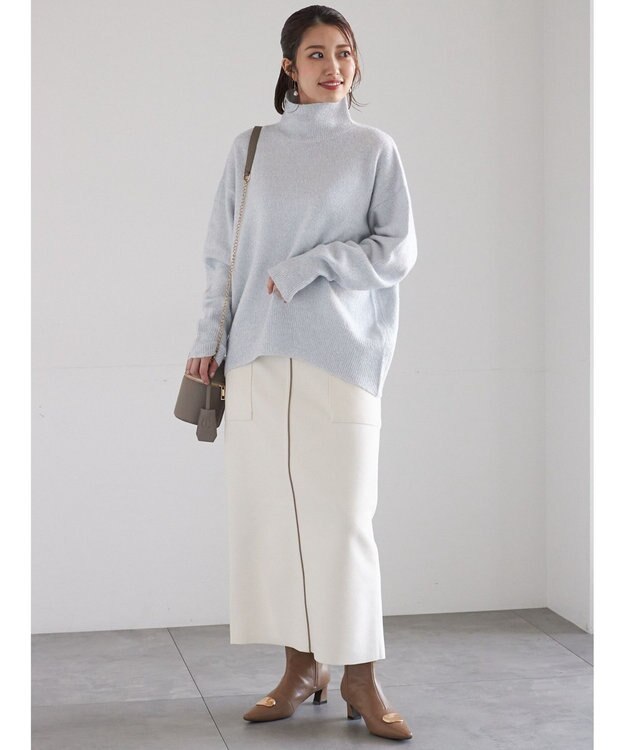 Te chichi MIXラメニット オフホワイト