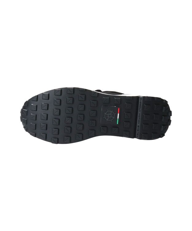 INTER-CHAUSSURES 【BUSSOLA】ローファースニーカー ブラックスウェード